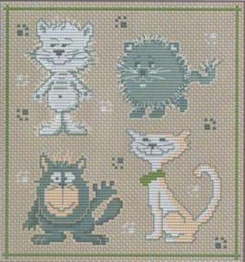 Прикольные коты