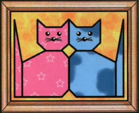 Панно "Котики"